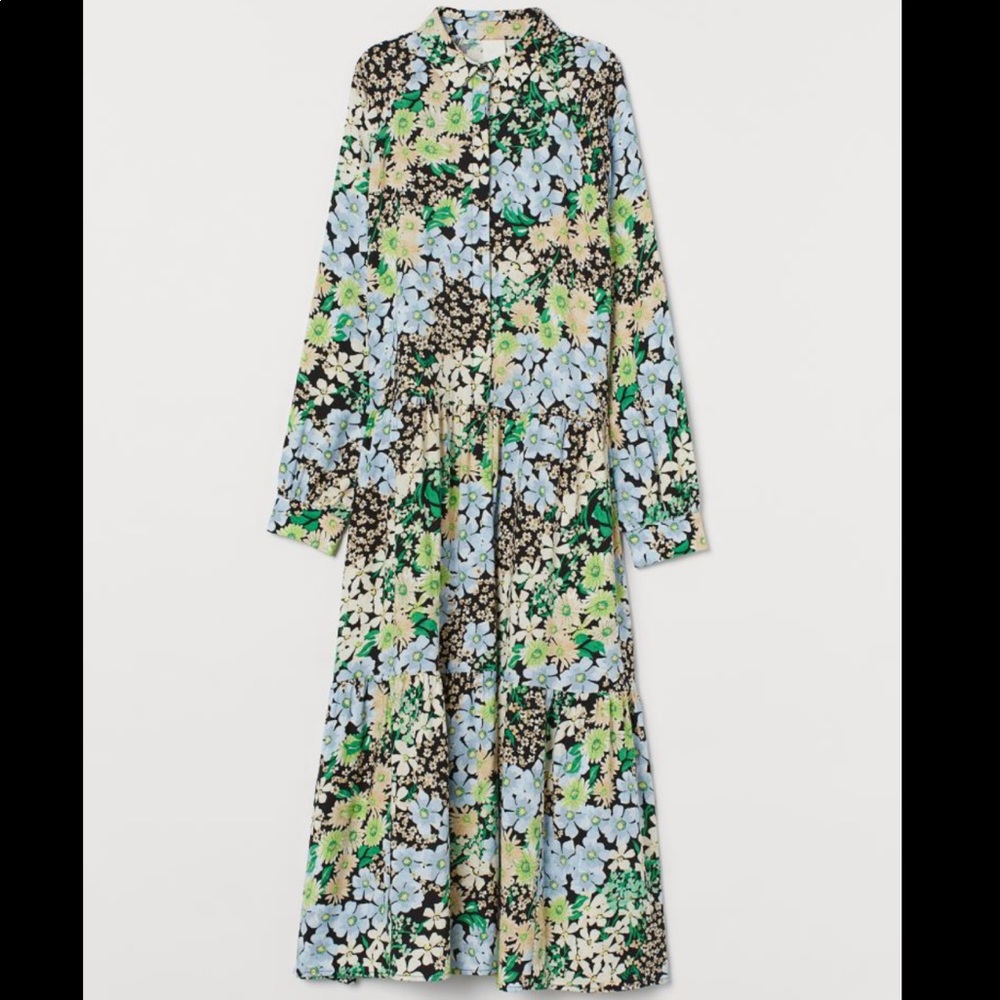 Floral midi dress